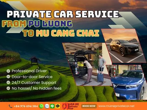 Private Car From Pu Luong To Mu Cang Chai
